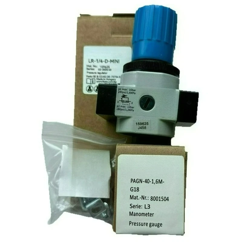 Factory Direct Compatible with 159625 LR-1/4-D-MINI Germany Suitable for FESTO New Original Pressure Reducing Valve