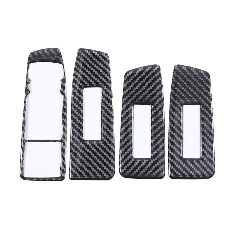 For Ford Ranger/Ranger Raptor US version 2024+ Car glass lift switch sticker Soft carbon fiber interior accessories RHD