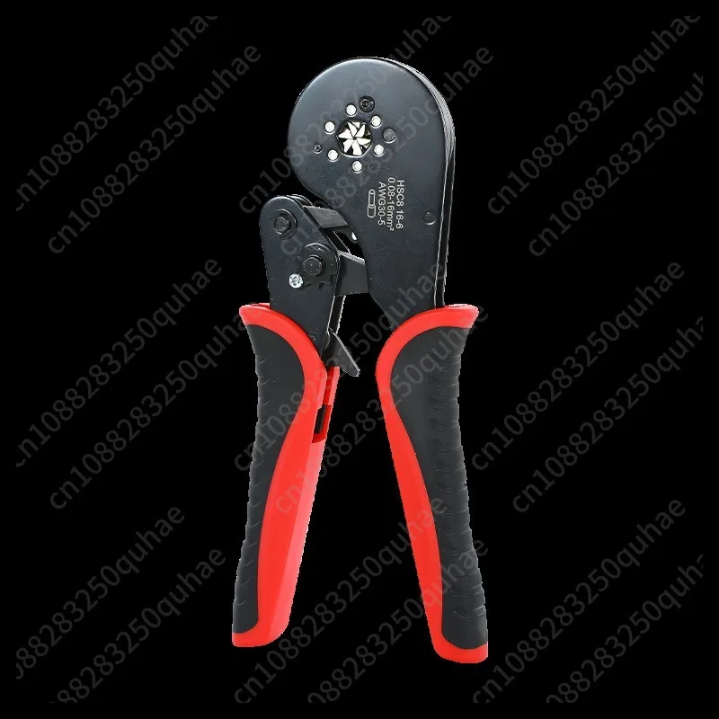 Ratchet Crimping Pliers, Manual Electrician Tool Set For Tubular & Pin Terminal Connection