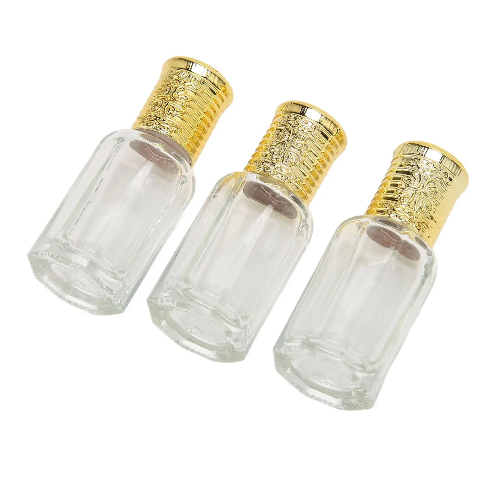 Leakproof 10ml Refillable Clear Glass Perfume Spray Bottle - for travel -Friendly Empty Container