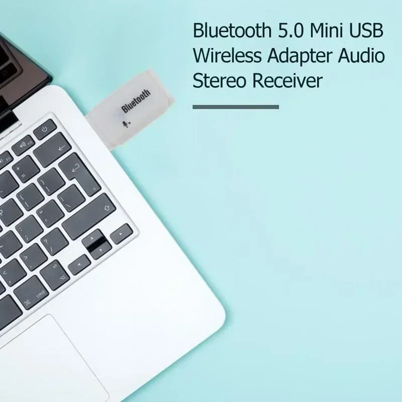 1pcs Hot Bluetooth 5.0 Adapter USB For Computer PC Bluetooth Speaker Music Receiver USB Bluetooth Adapter Handsfree Car Kit