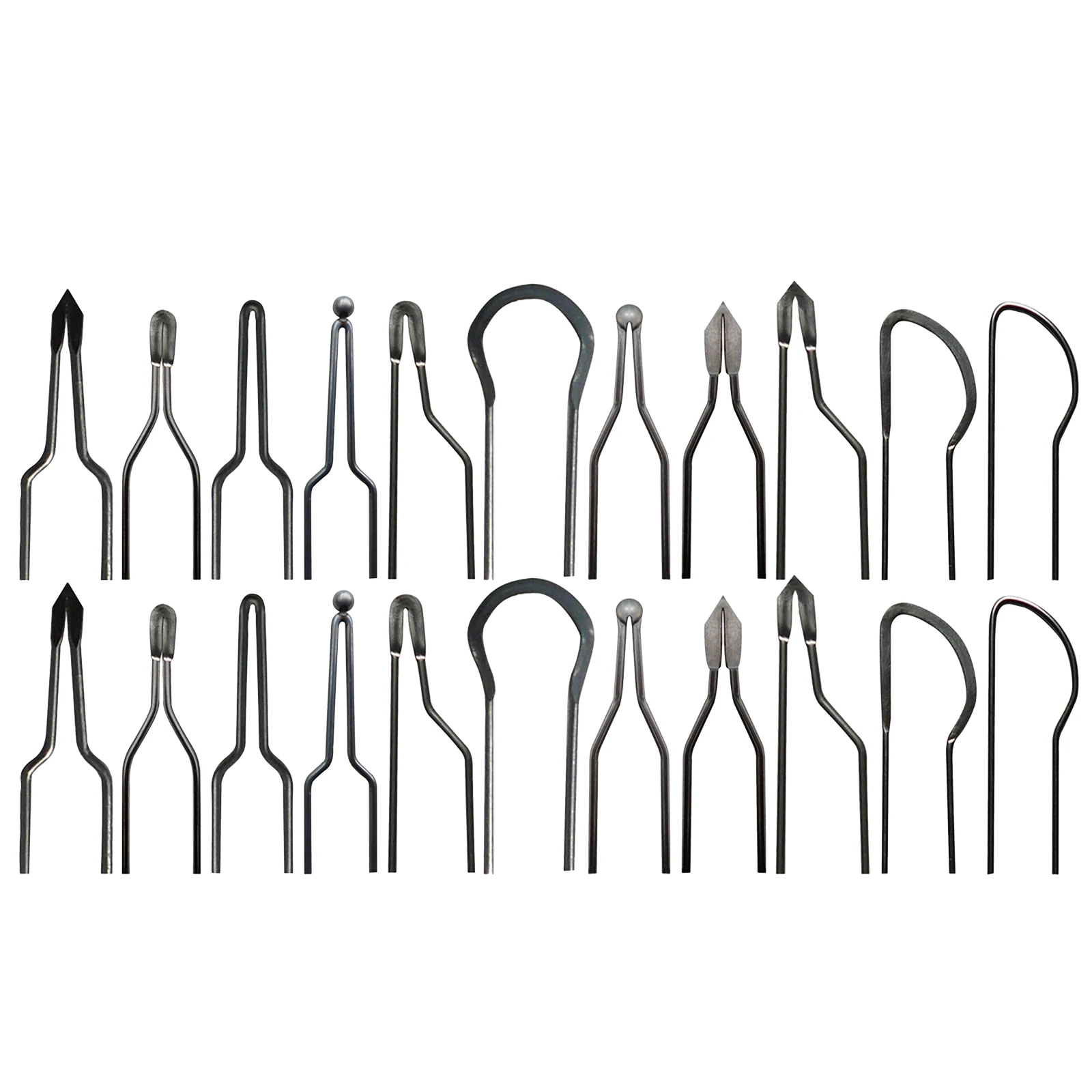 

23pcs Pyrography Tips High Impedance for Wood Burning DIY Craft Pyrography Wire Tip Tool Even Lines Fine Rendering
