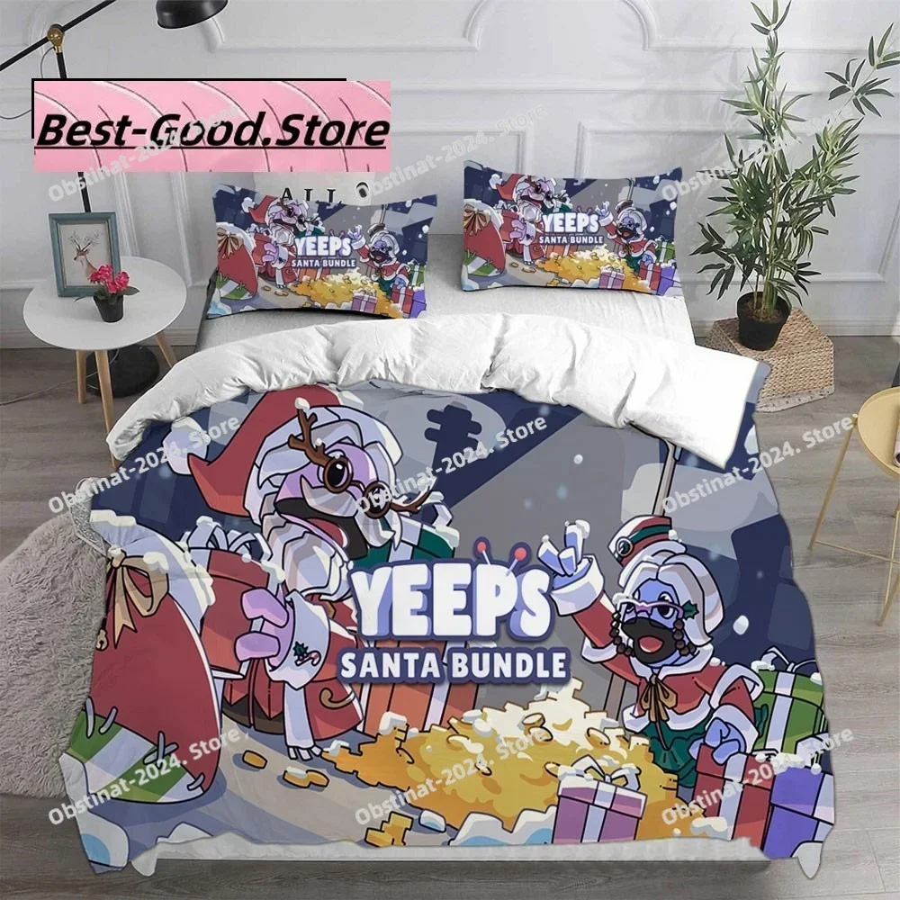 3D Print Game Yeeps Hide and Seek Bedding Sets exquisite bed supplies set duvet cover bed comforter set luxury birthday gift