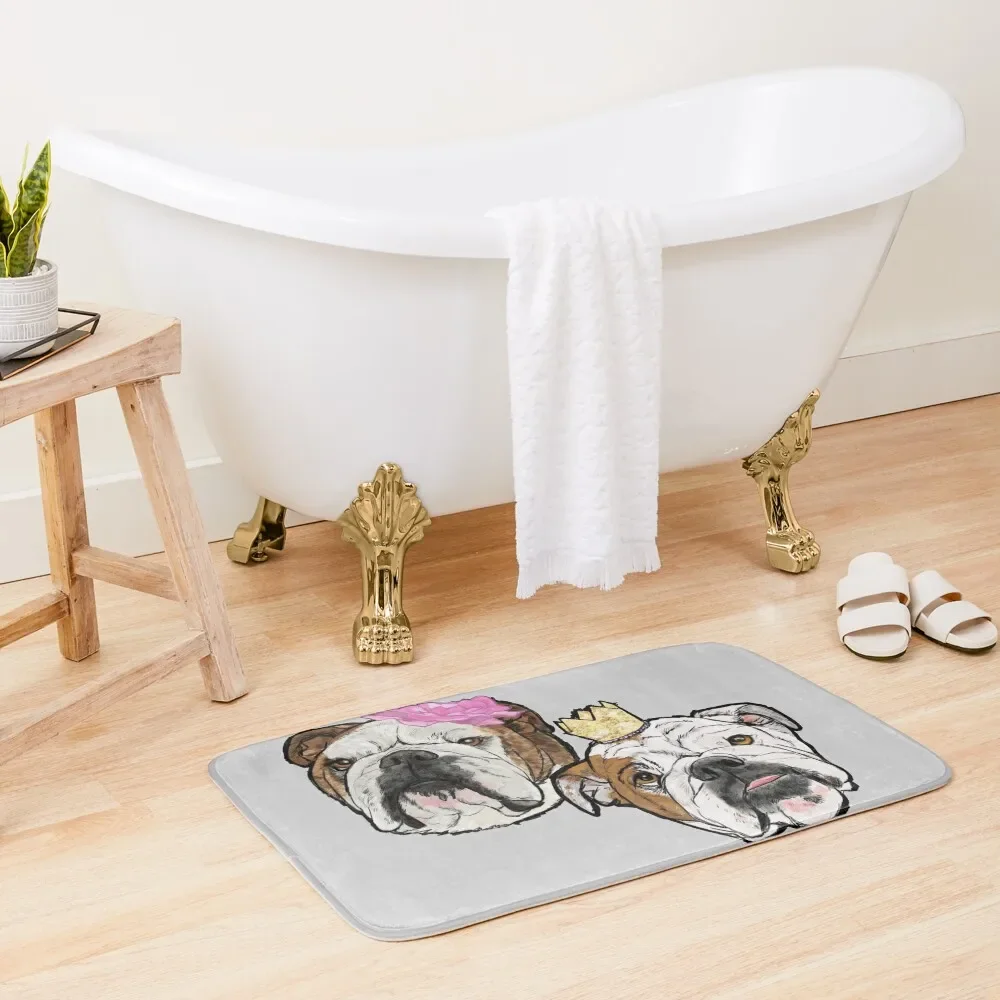 

Lily Belle and Caroline Bath Mat Toilet Floor Bathroom Supplies House Interior Entrance Rug Bathroom Mat