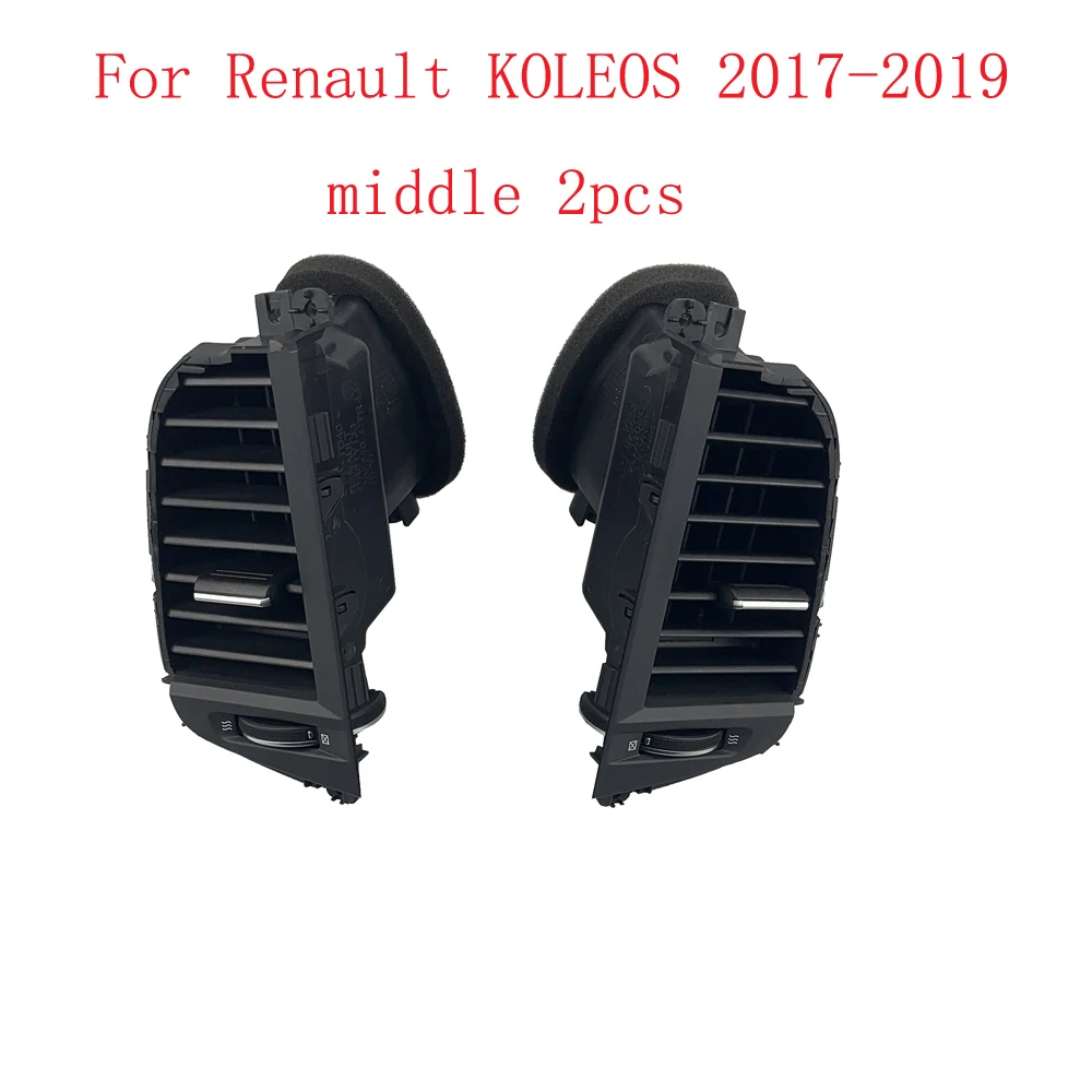 

2pcs Middle air outlet for Renault Koleos 2017 2018 2019 air conditioning instrument panel vents, paddle vents and ventilation