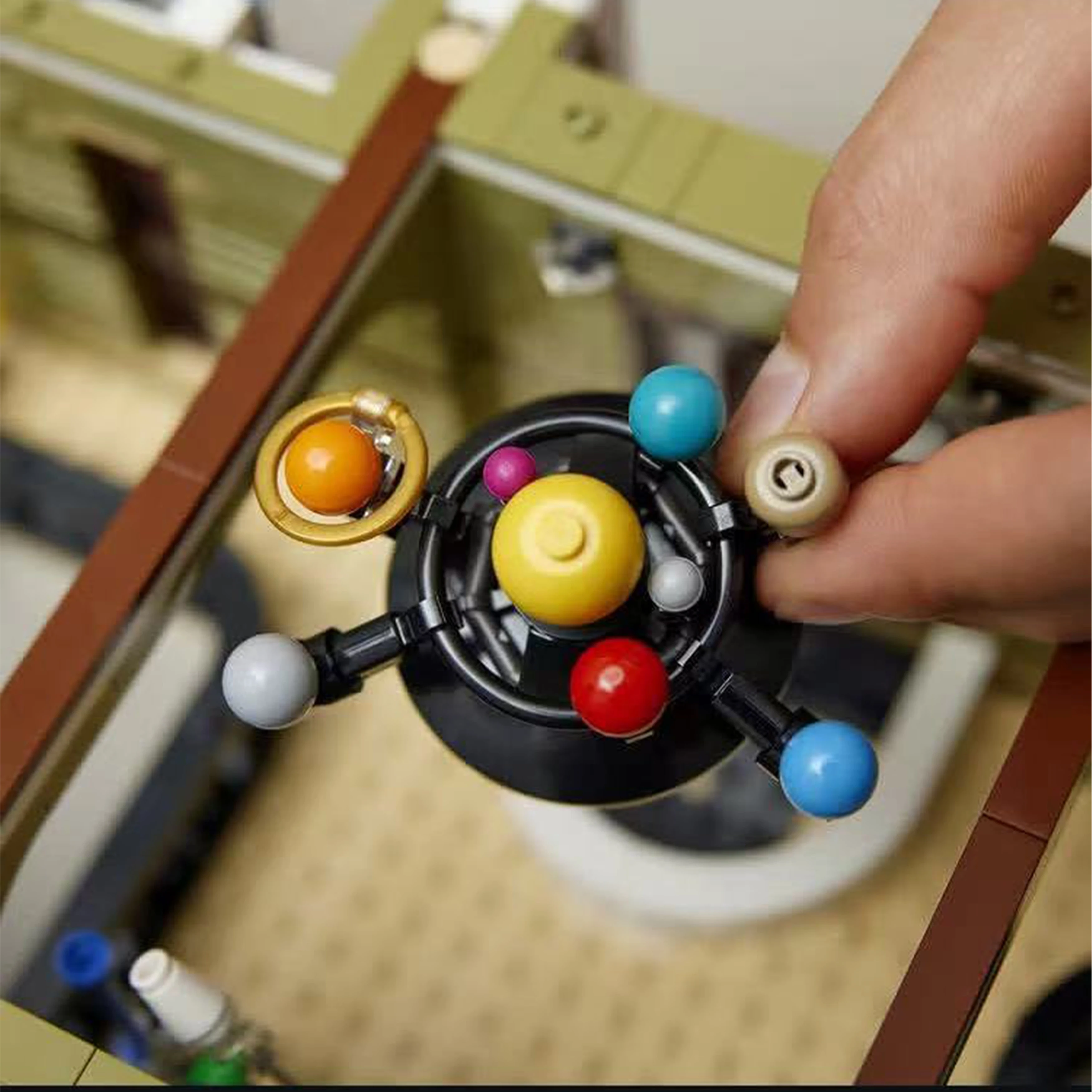 متحف التاريخ الطبيعي الجديد وحدات اللبنات العمارة عرض الشارع 10326 MOC نموذج مجموعة ألعاب إبداعية للتجميع #3