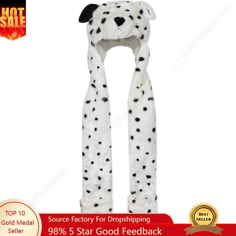 

Plush Novelty Animal Hat: One Size Fits All Adults & Children/Soft, Warm Beanie Hat