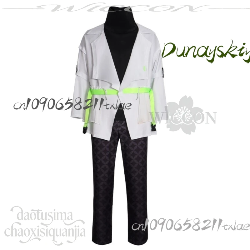 Shop1104340175 Store ALKALOID Shiratori Aira play Project Sekai Crossover Ensemble Stars tume Punk Coat Belt Wigs Halloween