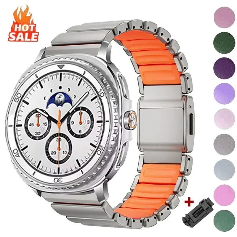 �y�Z�[�����zSamsung Galaxy Watch 8 40mm 44mm 8 Classic 46mm�p���^���o���h�AGalaxy Watch 7 Ultra 2025 47mm�p�����X�g���b�v�A�u���X���b�g