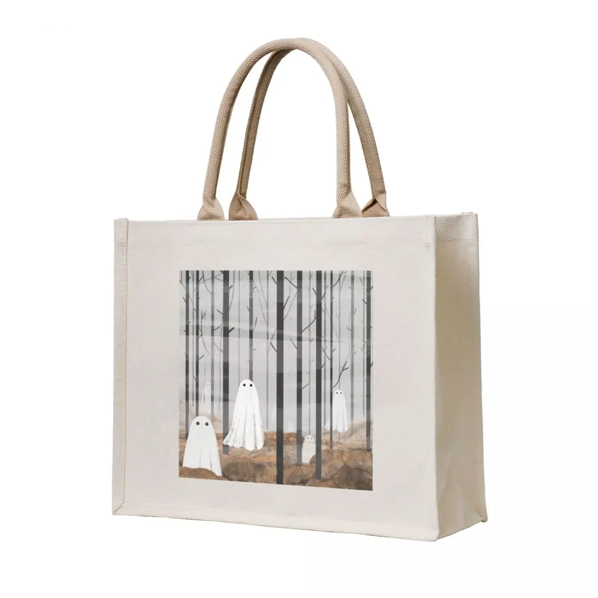 

The Woods are full of ghosts Tote Bag shopper bags for women large size bags personalized tote bag Canvas stote bag