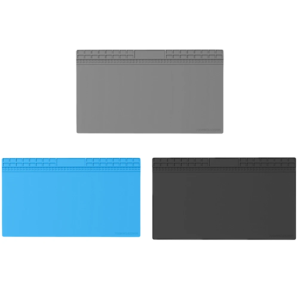 Imagem -02 - Estação de Solda de Silicone Bga Plataforma de Mesa Resistente ao Calor 70*40cm Tapete de Solda para Telefone Eletrônico Laptop Reparo de Relógio