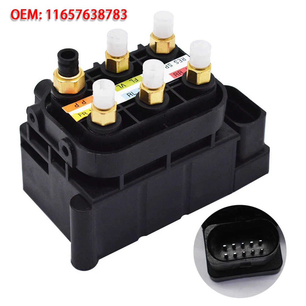 

OEM 2123200358 Air Suspension Solenoid Valve Block For Mercedes Benz CLS400 CL550 CLS550 CL600 GLE350 GLE400 GLS450 GLS550