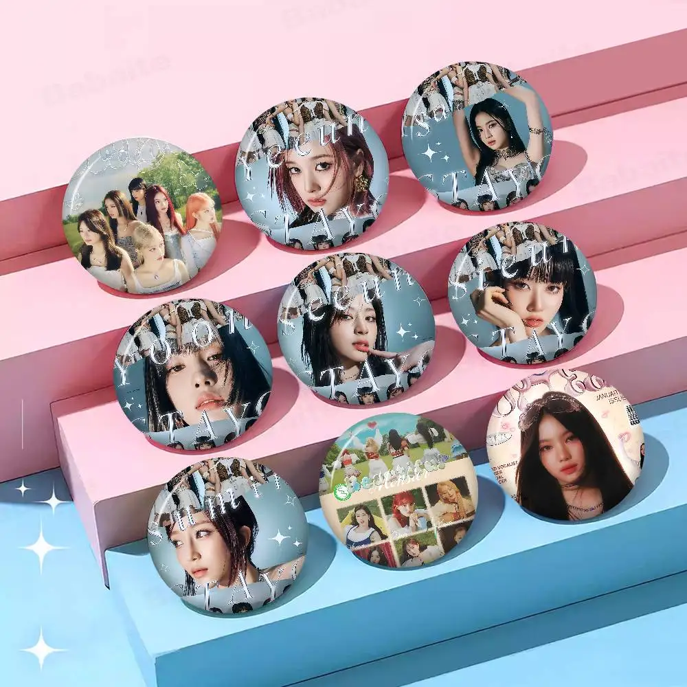 Music Singer Popular S-STAYC-C Korean Group 32/44/58MM Customizable Button Pins Cute Funny Creative Badge Jewelry Decor Gifts
