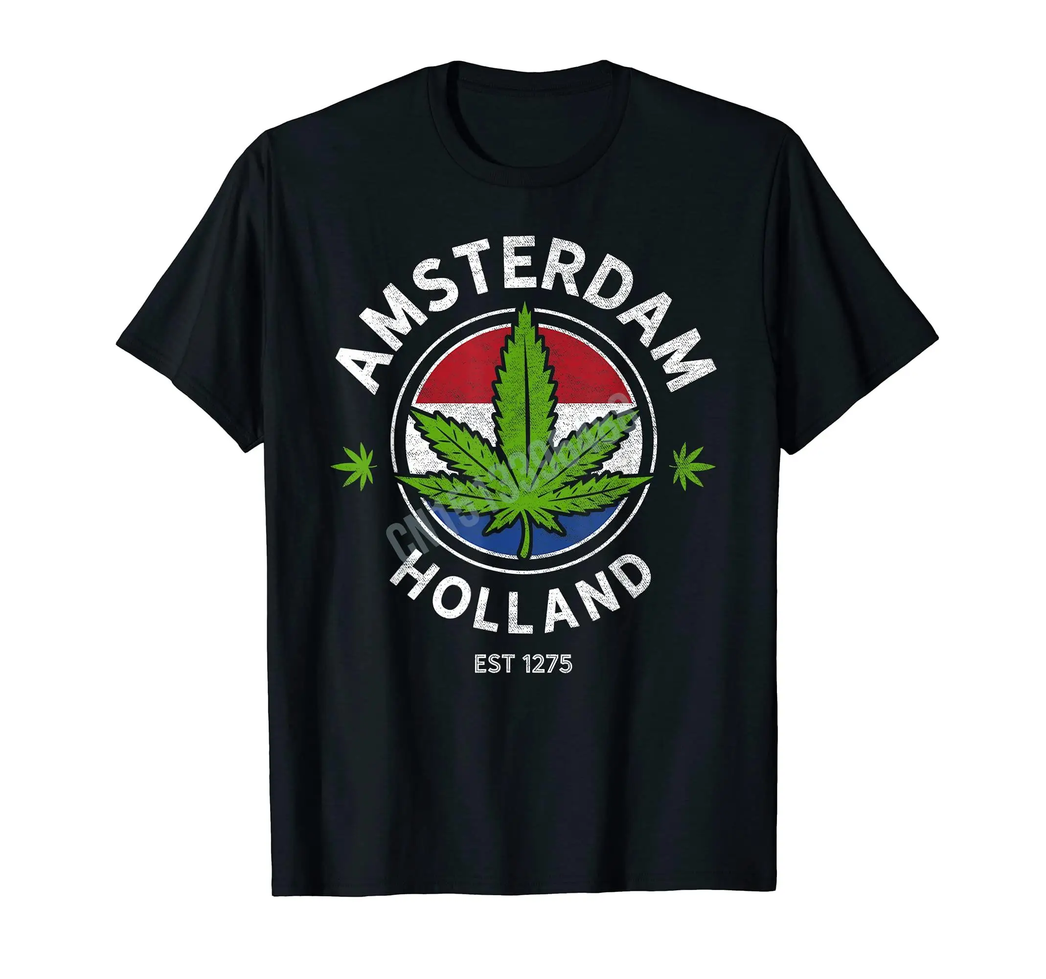 More Design Netherlands Retro Vintage Bike Amsterdam T-Shirt For Men Women T Shirt Hip Hop Tops Cotton Tees