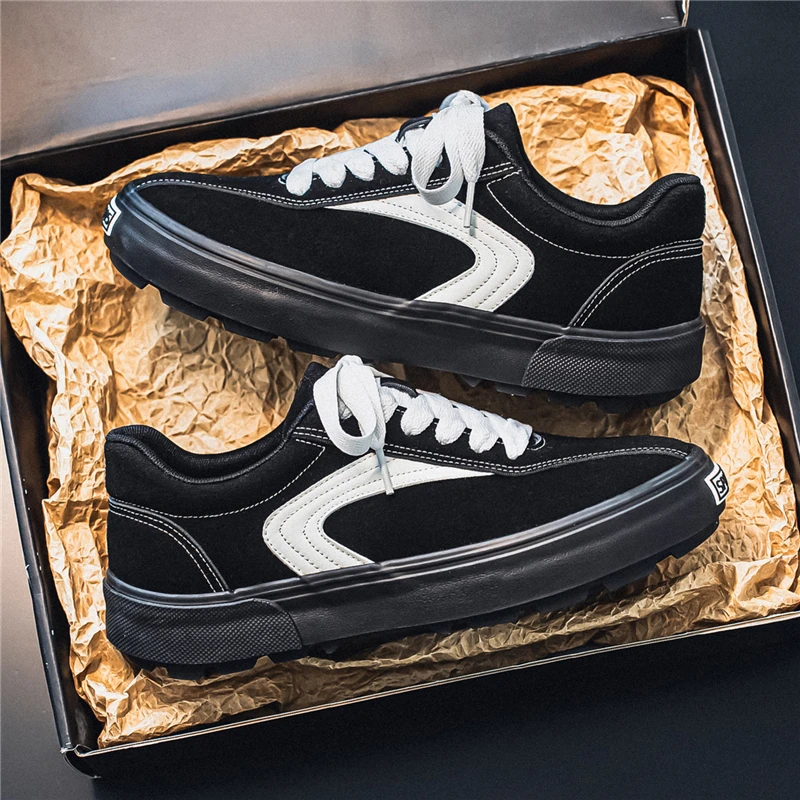 جديد 2025 أحذية التزلج الرجال الرياضة احذية الجري تنفس أحذية منصة فاخرة مريحة عادية ألعاب القوى أحذية رياضية الذكور F #3