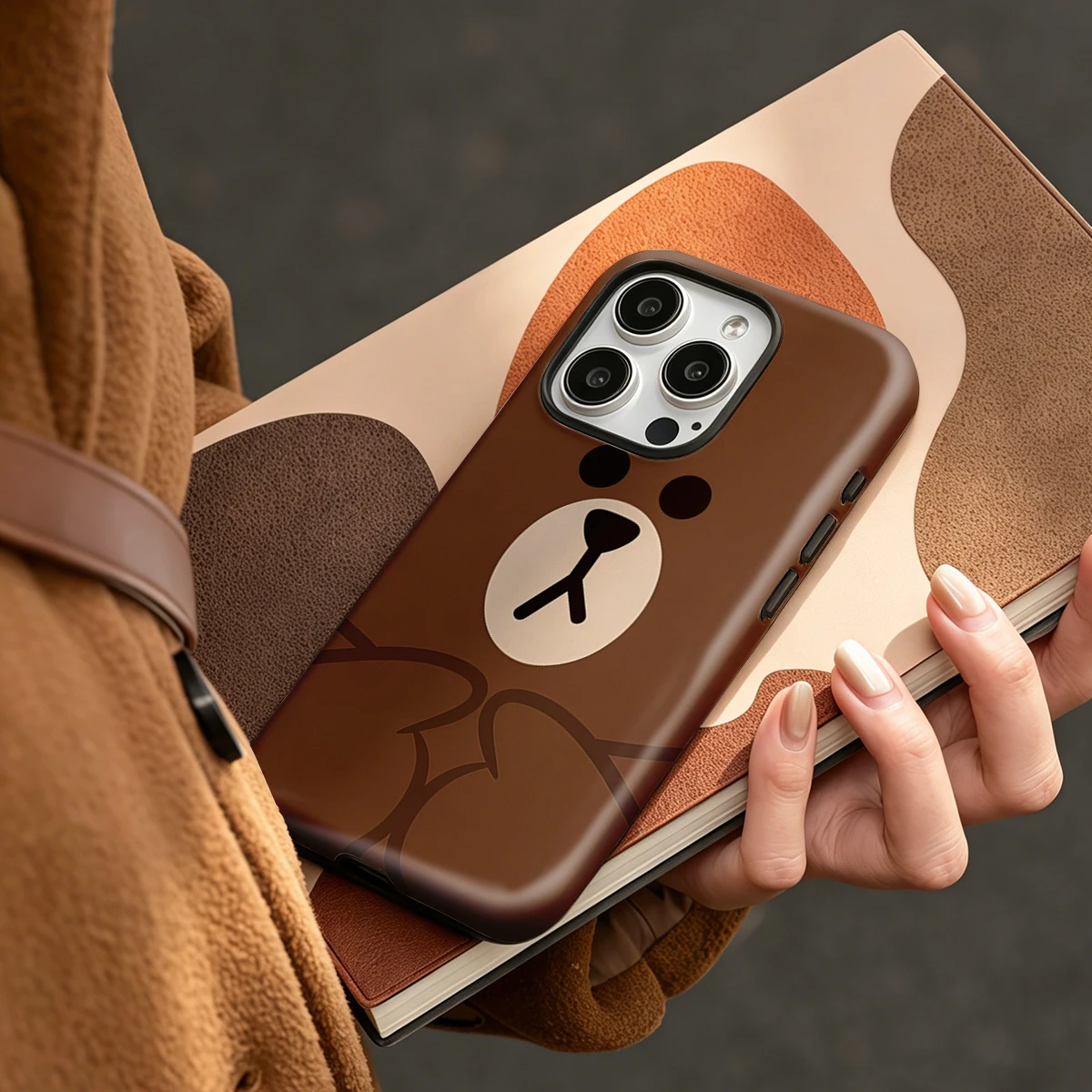 Korea Film Handyhülle für iPho – Phone Cases Brown Bewertung und Preis