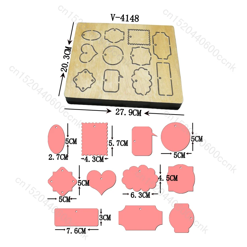 

Новые деревянные штампы для карточек, вырубные штампы для скрапбукинга, несколько размеров V-4148