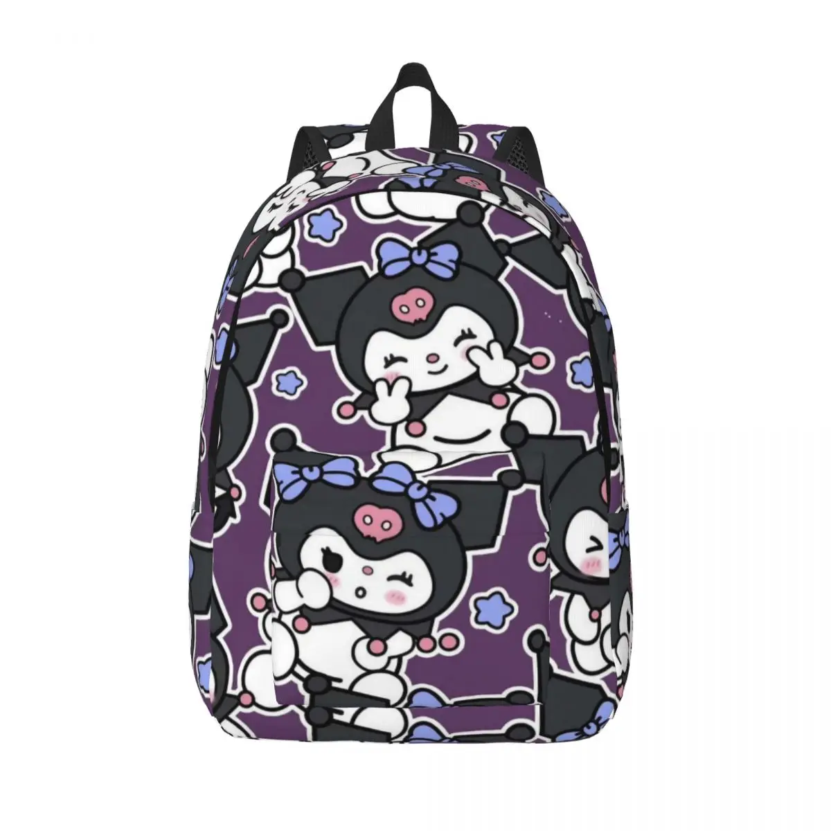 

Cute Kuromi Cartoon Backpack for Men Women Teenage Student Work Daypack College Shoulder Bag Sports