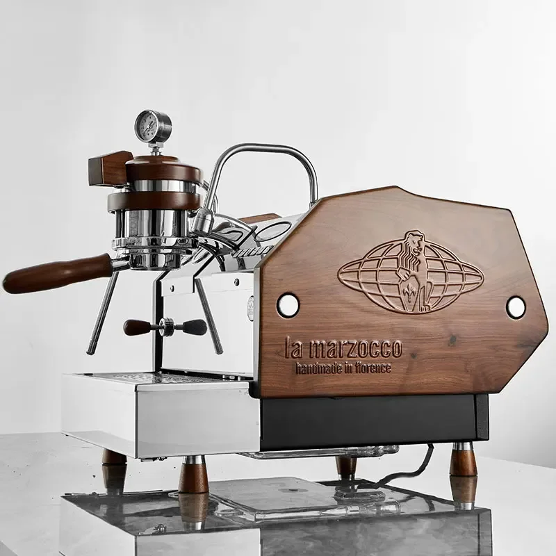 

New Customized High Quality La Espresso Machine Walnut Wood Modification Accessories Marzocco Barista Gear Set for La Marzocco G