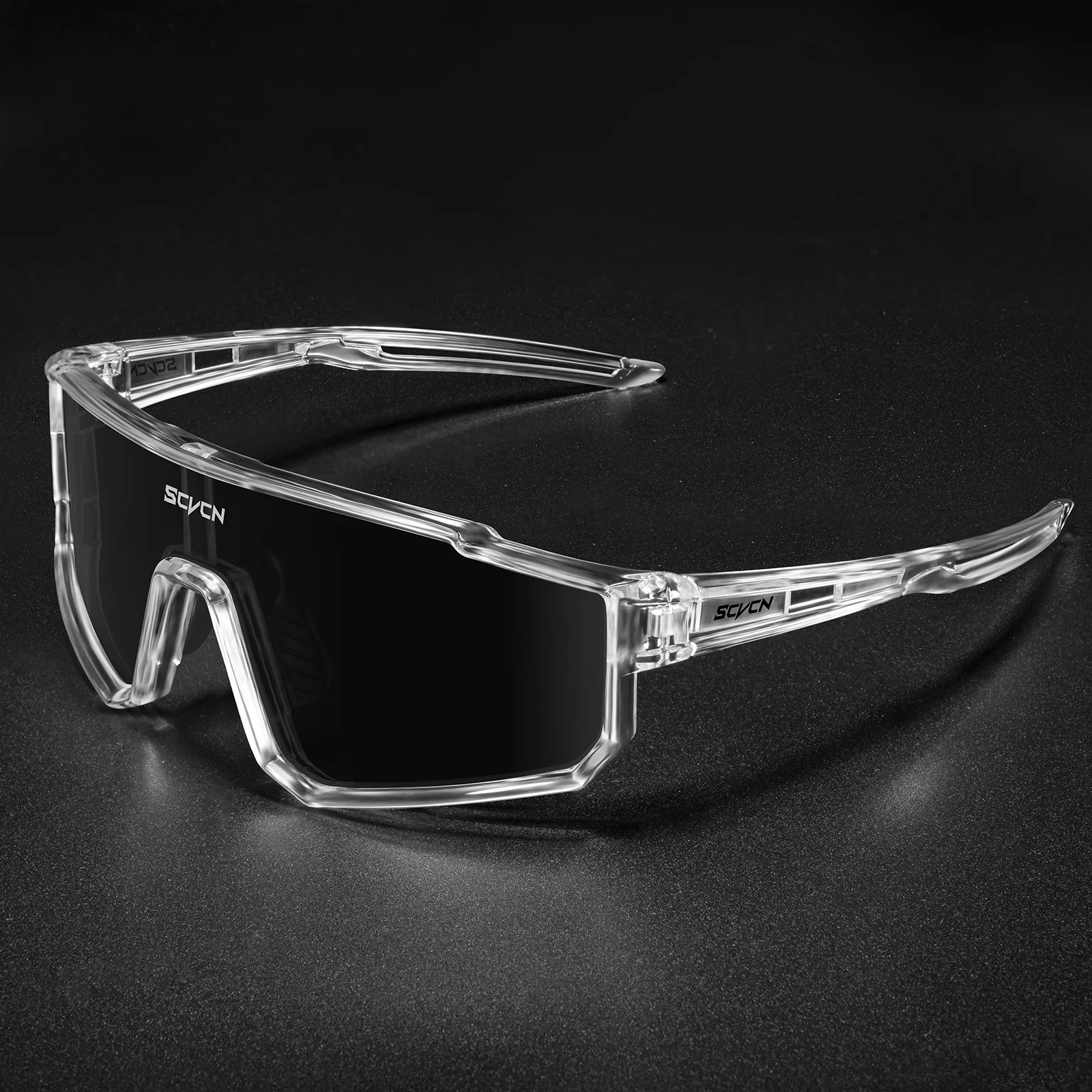 SCVCN Outdoor Bike Sports Eyewear Men Women Wind Sand Proof Sunglasses Anti Wind Sweat Road Cycling Sun Protection Goggles