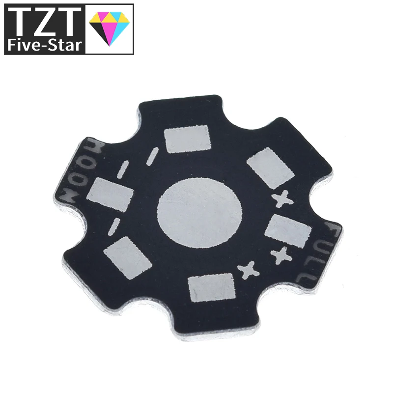 10/50pcs/lot TZT 1W 3W 5W High Power LED Heat Sink Aluminum Base Plate