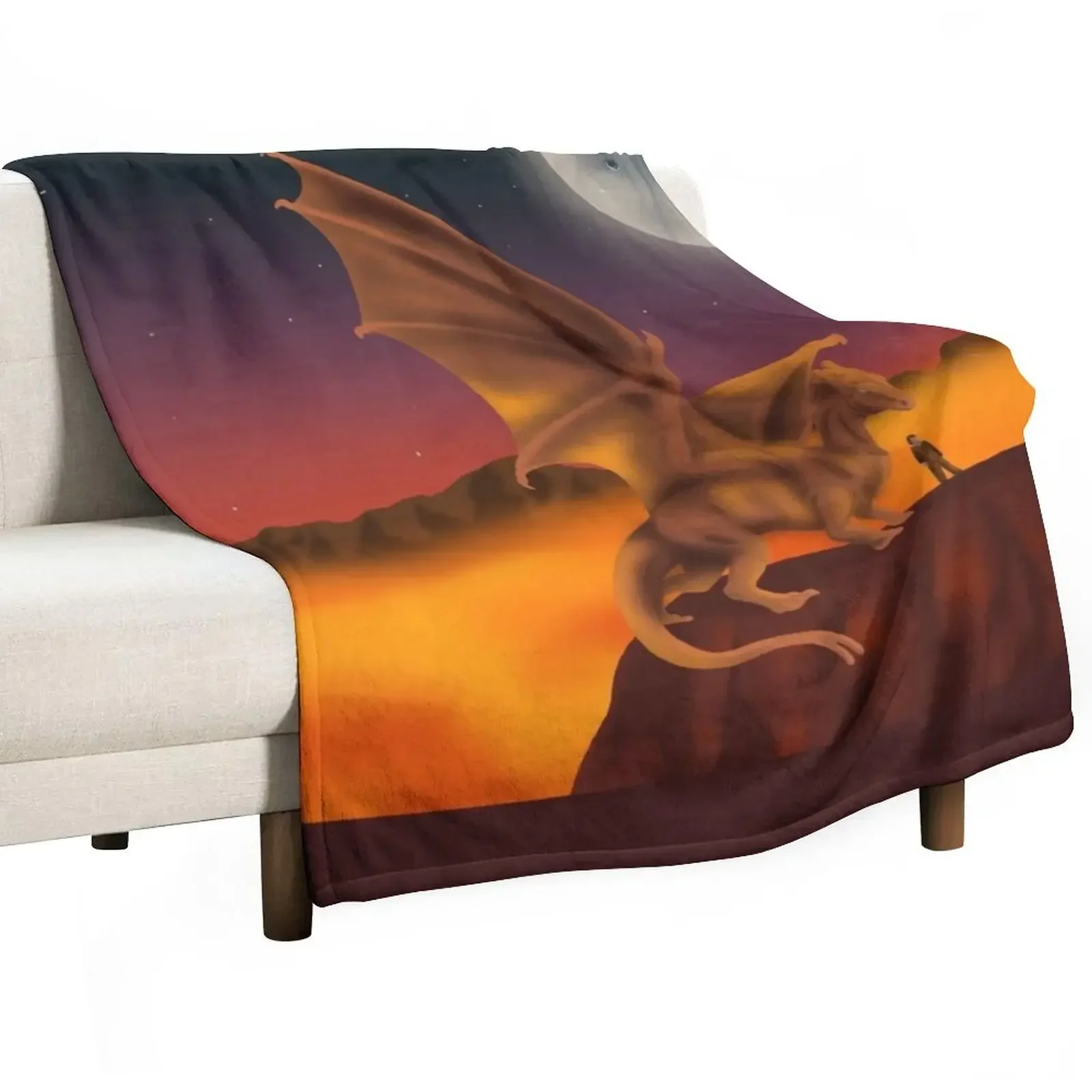 

Chronicles of Pern Dragonriders of Pern Throw Blanket Decorative Sofa Sofas Blankets