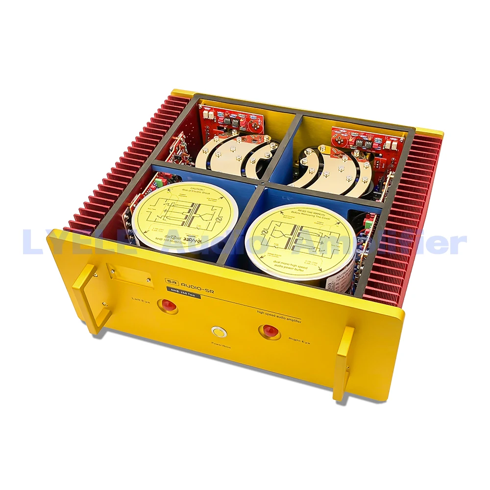 Dartzeel-réplica high-end amplificador de potência, NHB-268, HIFI, casa, totalmente equilibrada, sem repetição, 260W * 2, MJL1302