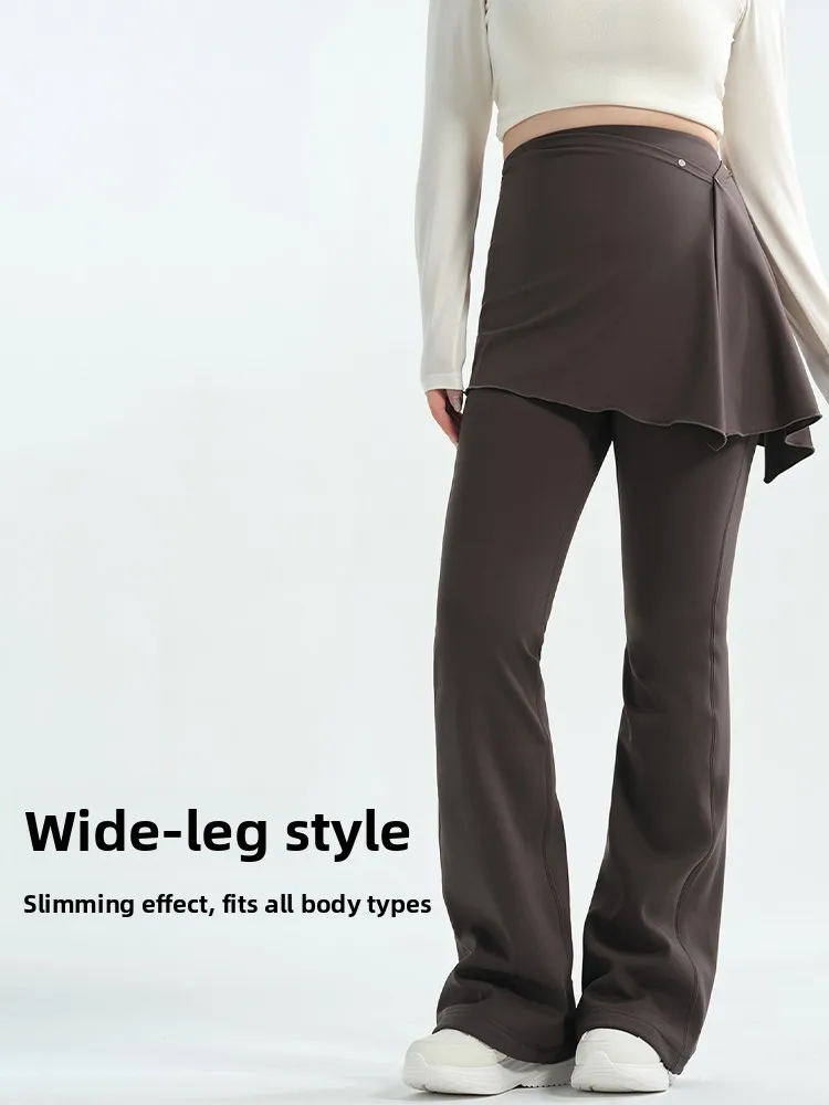 Afneembare tweedelige Arkskin yogabroek Hoge taille Lange broek Fitn Grote maten Bovenkleding Anti-licht Geen gênant...