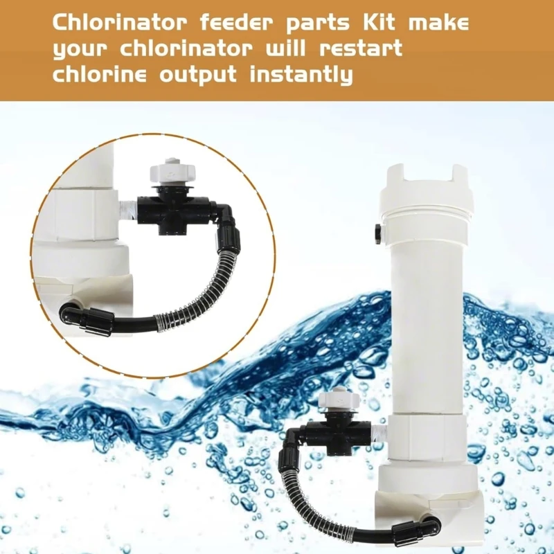 

Сверхмощный профессиональный комплект для замены шланга генератора хлора, подходит для моделей 320 322, термостойкая конструкция