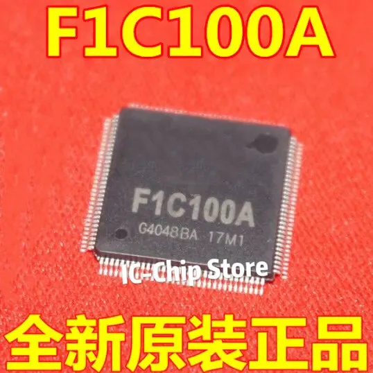 F1C100A QFP128 오리지널, 로트당 2 개 ~ 10 개, 신제품