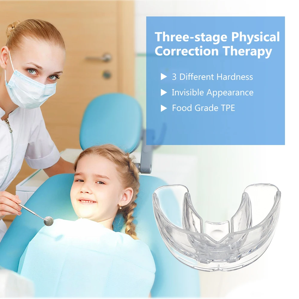 Orthodontic Braces Appliance Dental Braces Silicone Alignment Trainer Teeth Retainer Bruxism Mouth Duard Teeth Straightener