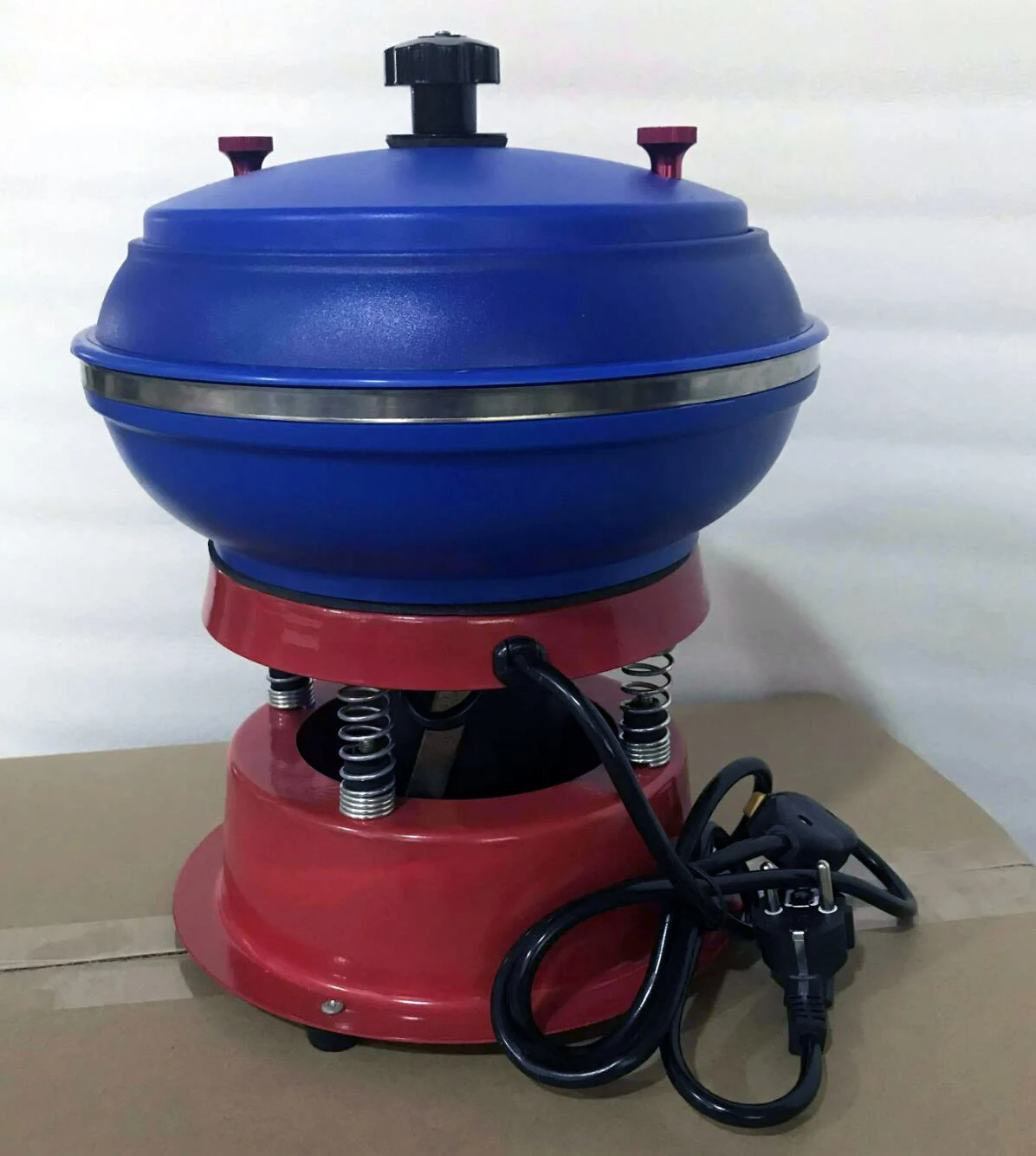 Vibrating Tumbler Polishing Machine for Metal Jade Agate Jewelry | Professional Jewelry Grinder and Polisher Tool