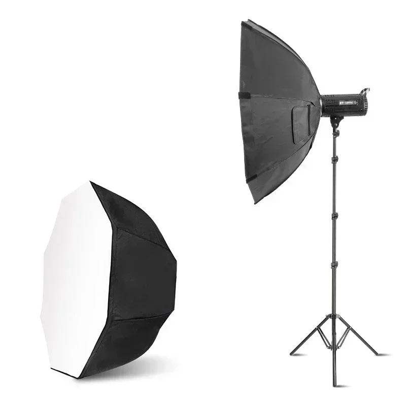 New Photographic Lighting Camera Photo Studio Softbox Lighting Kit 95cm 150W Softbox Lighting Kit With 2.8m Tripod Stand