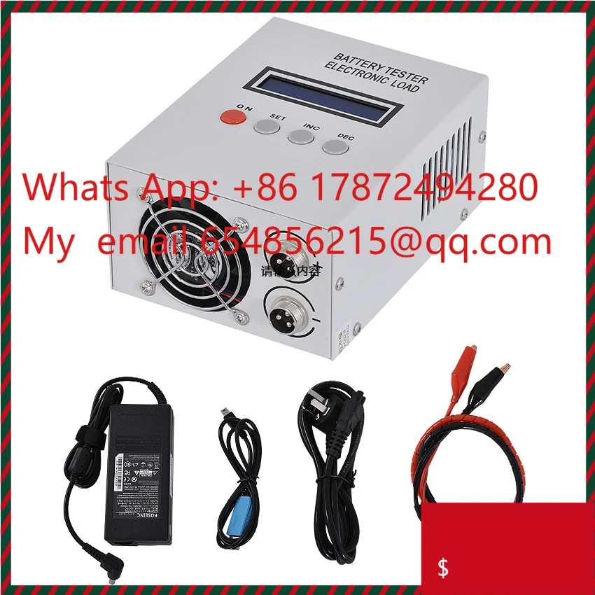 EBC-A20 Battery Tester 30V 20A 85W Lithium Lead-acid Batteries Capacity Test 5A Charge 20A Discharge Support PC Software Control