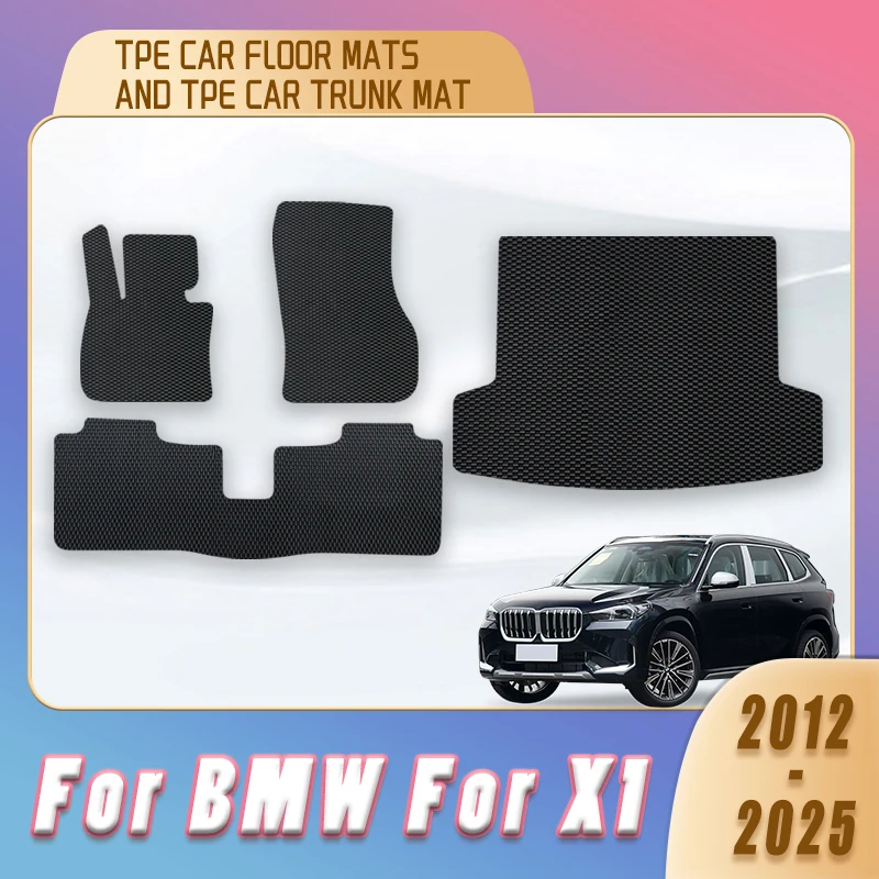 

TPE Car Floor Mats Trunk Carpets For BMW X1 2025 2024 2023 2022 2021 2020 2019 2018 2017 2016 2015 2014 2013 2012 Interior Rugs