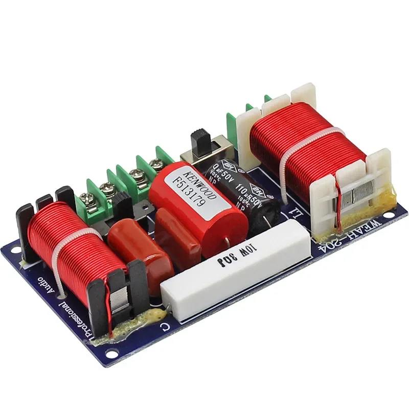 SOTAMIA 2 uds 250W altavoz divisor de frecuencia 2 vías Audio filtro cruzado Tweeter de graves para altavoz de estantería