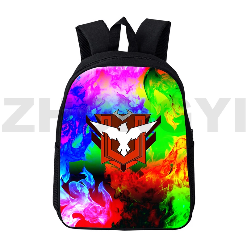 16 Inch Free Fire Garena Anime Quality Nylon Bags Free Fire 3D Print Backpack Kids Cool Cartoon Mens Book Bag Canvas Daypack