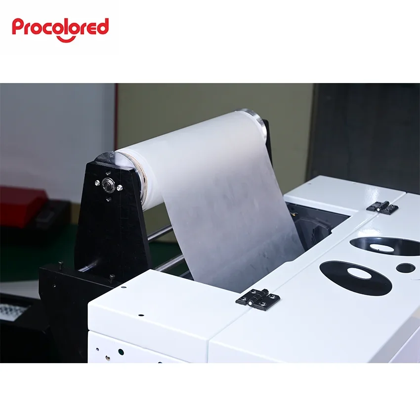 Small Digital A3 A4 L1800 White Toner Roll Transfer Pet Film Cloth Fabric DTF Printer Direct to Film T-Shirts Printing Machine