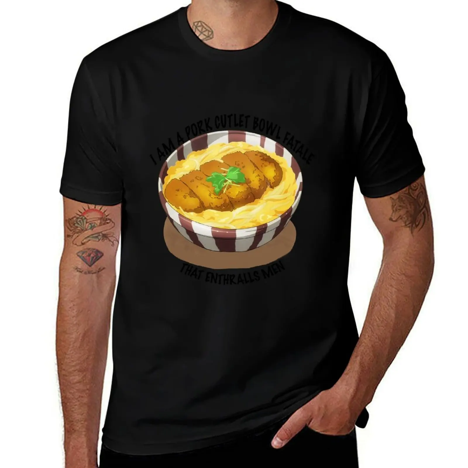 Je suis une succube en coupe de porc qui séduit les hommes - T-shirt tendance décontracté à manches courtes