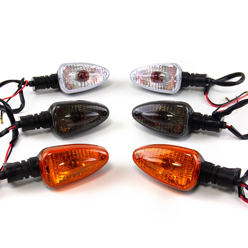 Luz Intermitente para Motocicleta Compatible con BMW F650GS F800S K1300S R1200R G450X R1200GS K1200R F800ST ADV, Lámpara Indicadora para Moto