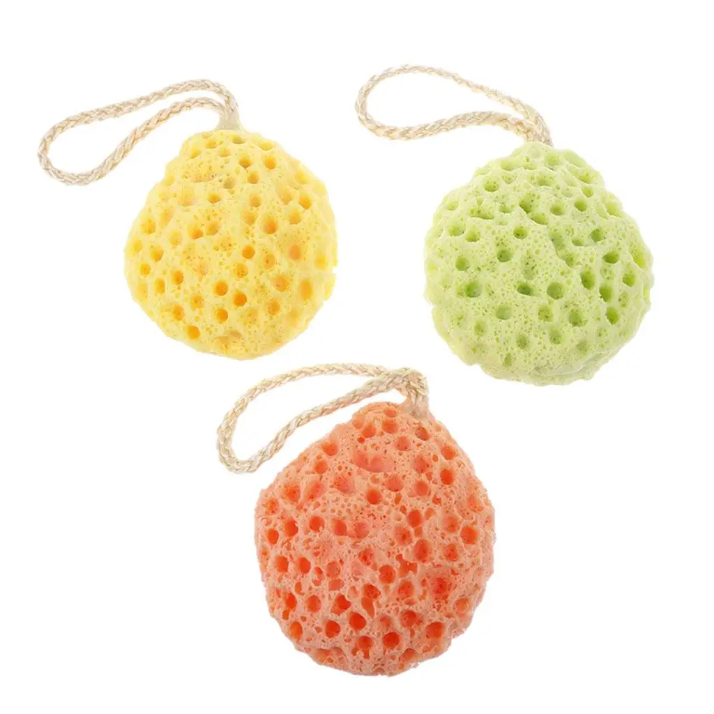 Bath Sponge Soft Foam Exfoliating Puff Scrubber for Infant Toy Bathing Accessory