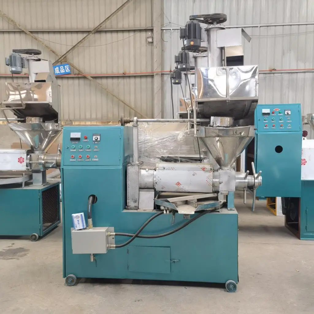 Fully automatic screw peanut 6yl-70 coffee bean expeller cold pressed virgin coconut oil extraction machine