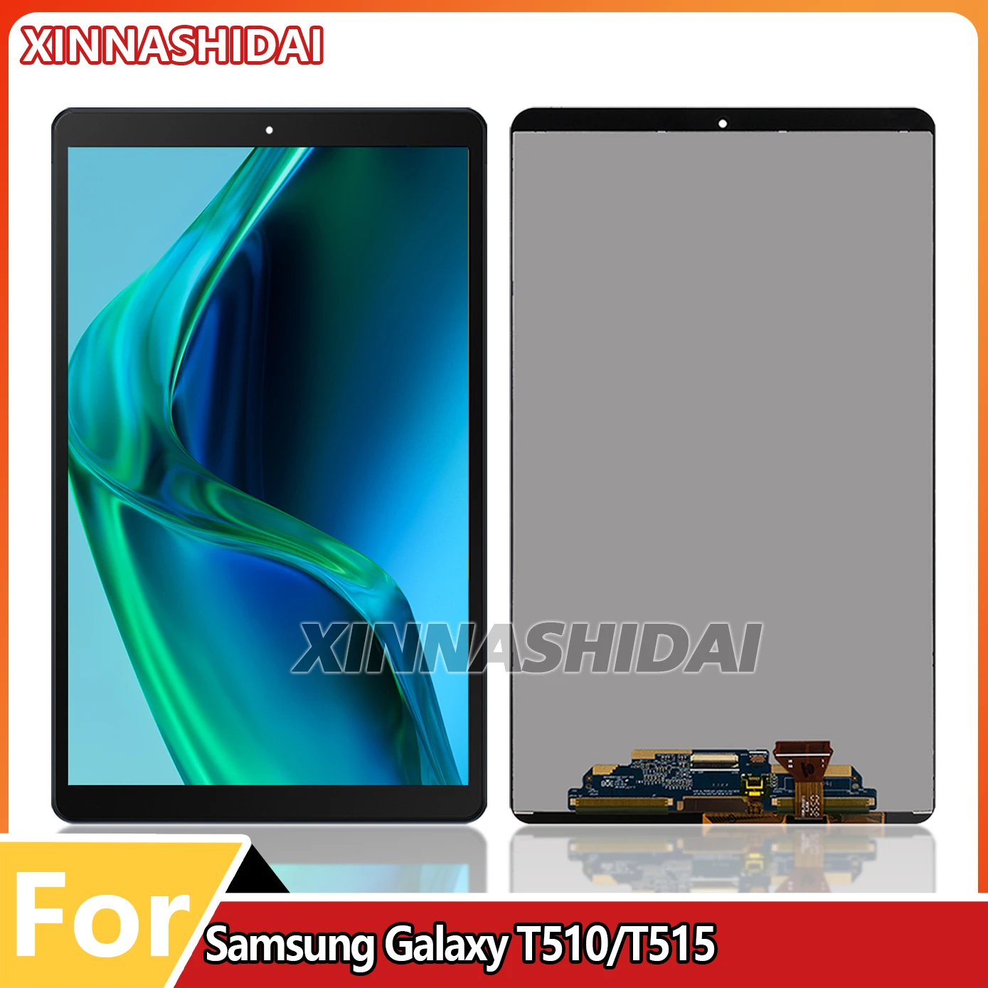 LCD لسامسونج غالاكسي تبويب A 10.1 2019 T510 T515 T517 SM-T510 شاشة LCD تعمل باللمس محول الأرقام الجمعية #3
