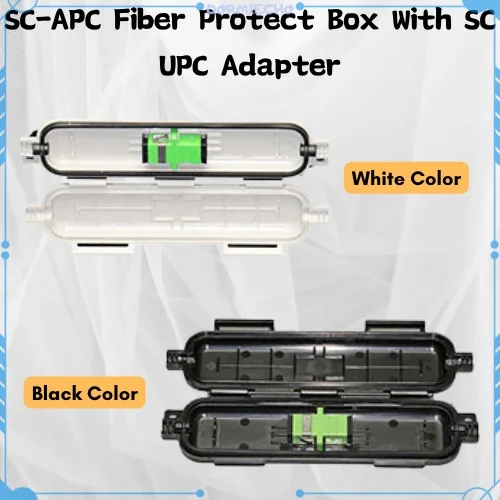 

SC UPC Drop Cable 20 Pcs Tube Heat Shrinkable Tube For Optical Fiber Drop Cable Protection Waterproof Protection Box