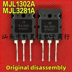 1pair Genuine Original disassembly MJL3281A MJL1302A MJL3281 MJL1302 TO-3PL