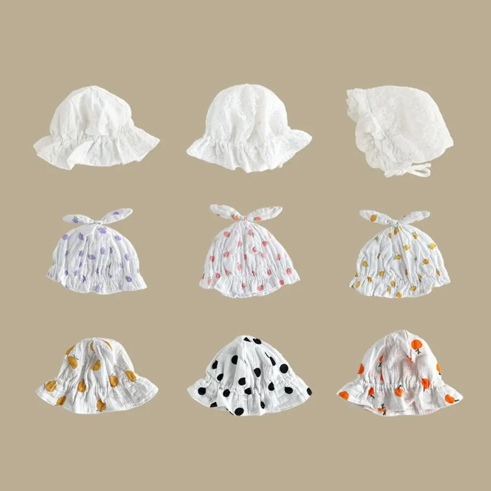 

Breathable Newborn Sun Hat Cute Sun Protection Elastic Summer Caps Soft Lightweight Beach Hat Baby Boy