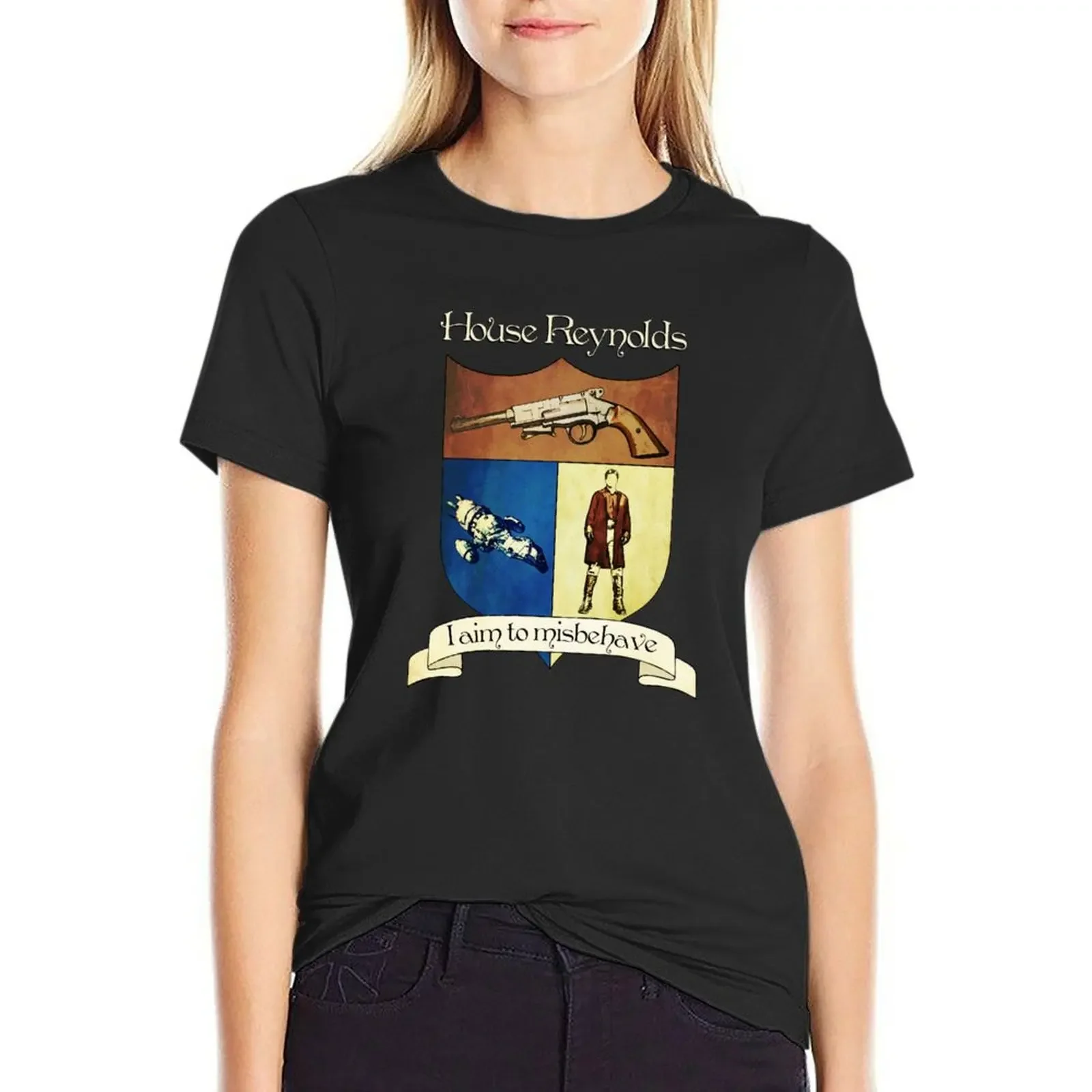 

Firefly House Crest - Mal T-Shirt Aesthetic clothing sweat Female clothing blacks Women's t-shirt