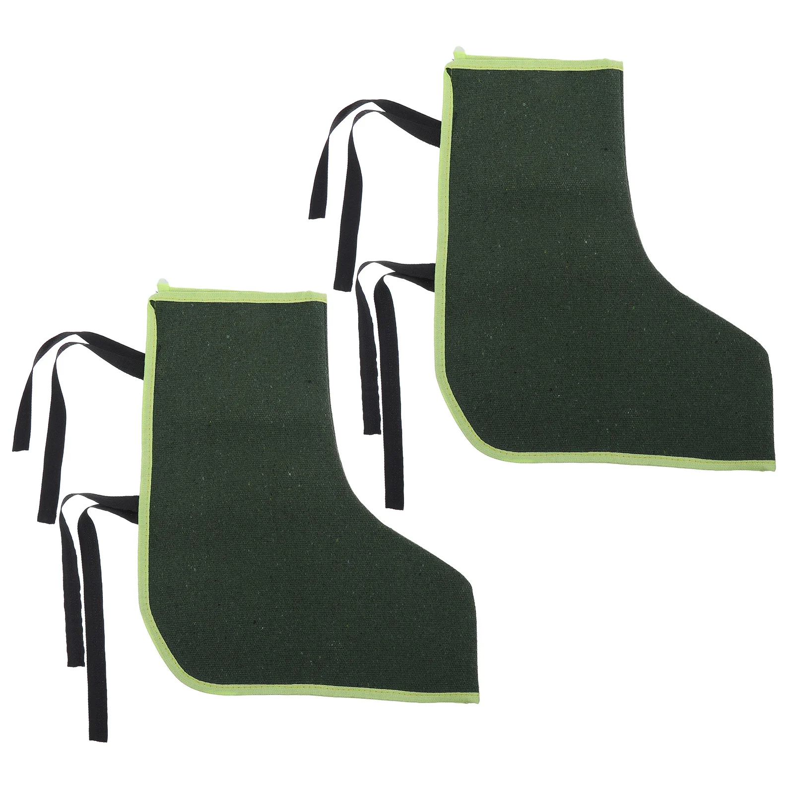 

2Pcs Welding Shoe Covers High Density Canvas Flame Resistant Adjustable Boot Covers Full Foot Protector for Men Industrial