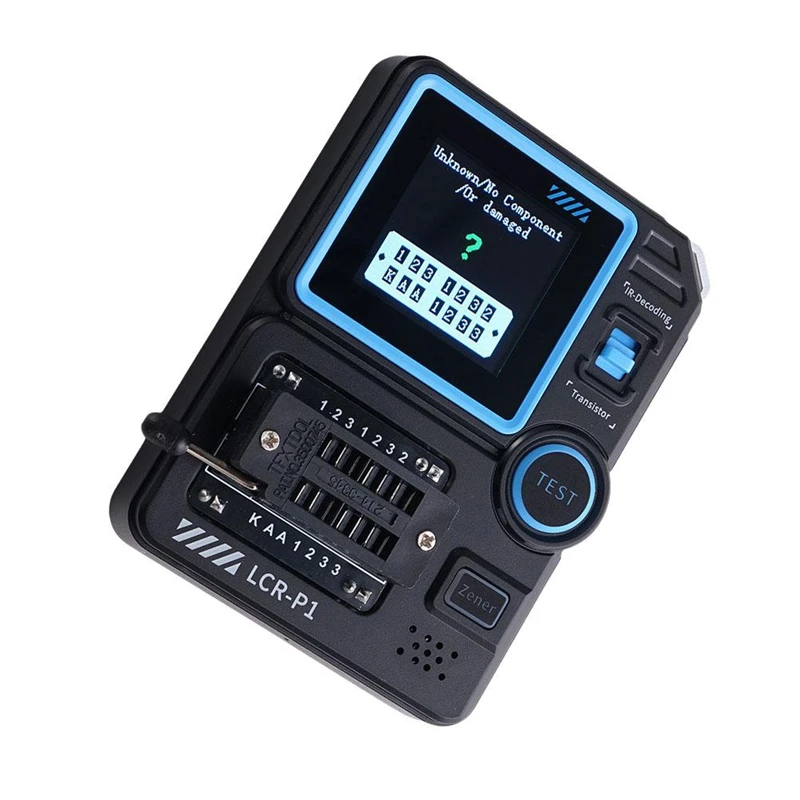 ABJI-LCR-P1 Transistor Tester Diode Triode Capacitance Resistance JFET,ESR LCR Meter Meter Tester Multifunction MOSFET IGBT