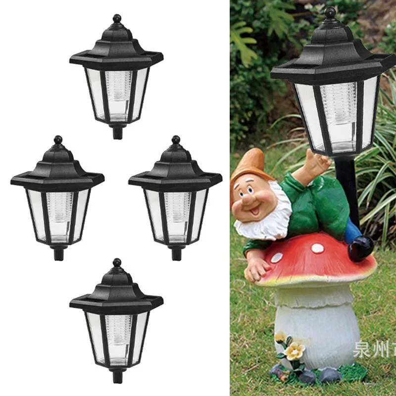 

Solar garden light accessories battery box hexagonal light outdoor garden garden lawn night light custom manufacturer